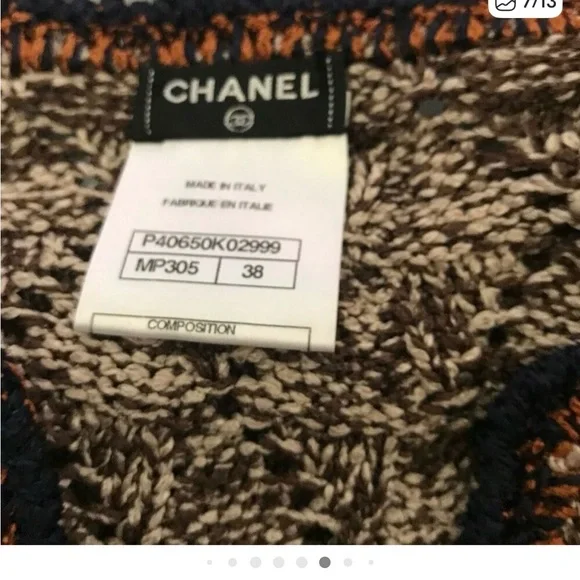 CHANEL vintage, crocheted shift dress